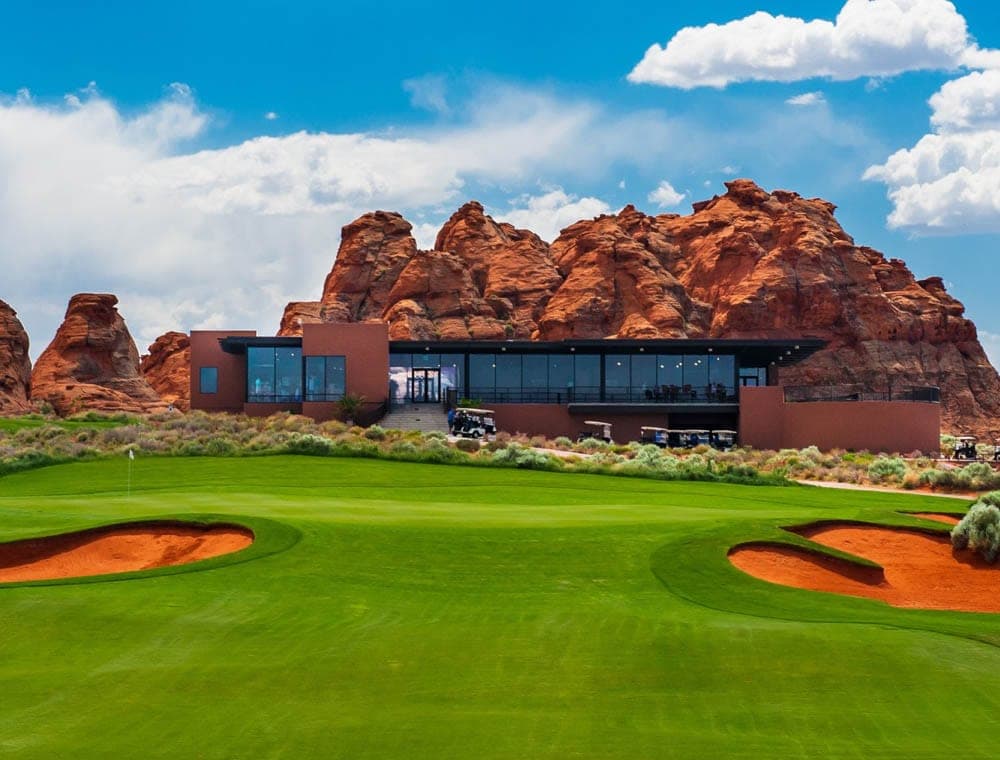 Sand Hollow Golf Resort golf course in 3600 West Clubhouse Drive, Hurricane, UT 84737, USA