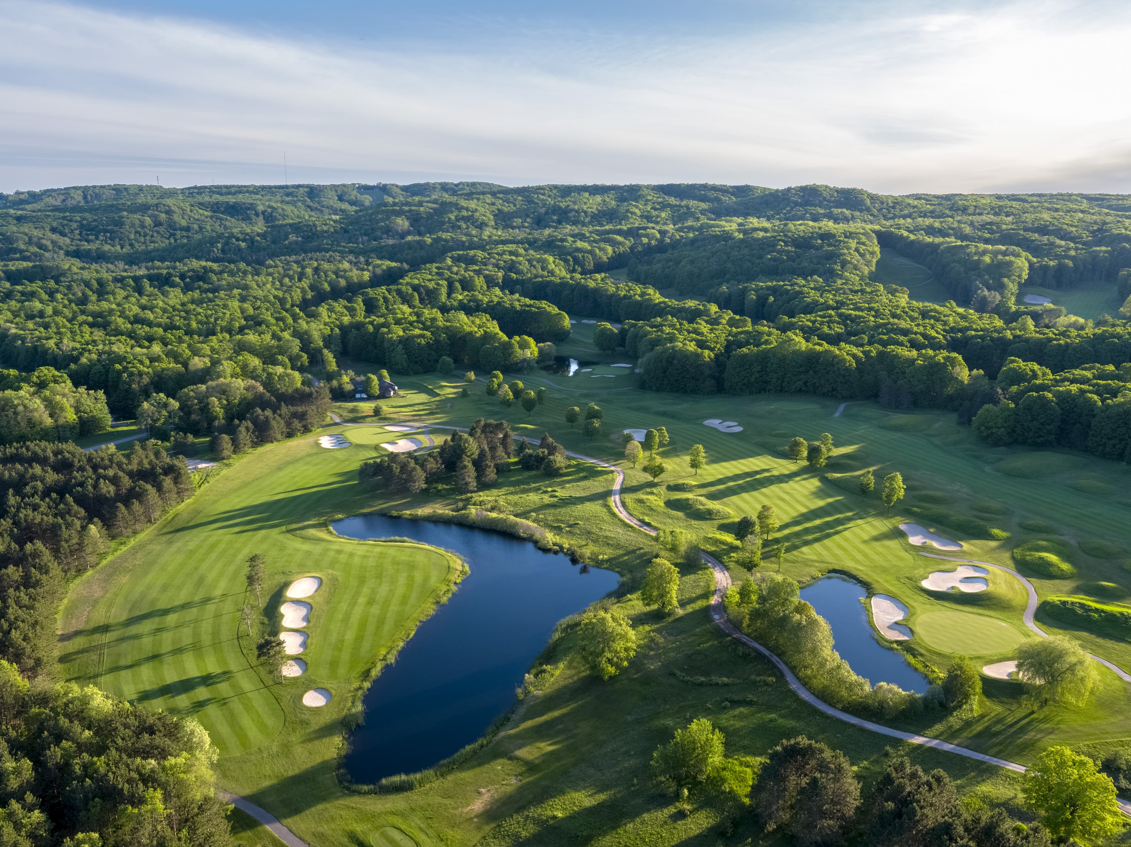 The Highlands (Donald Ross) golf course in 600 Highlands Dr, Harbor Springs, MI 49740, USA